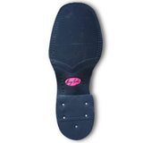 Frost Style Buckaroo Boot in Darker Brindle Hair-On without Shin Protection