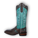 Jesse Style Short Turquoise Boots
