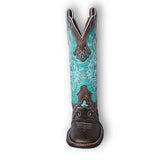 Jesse Style Short Turquoise Boots