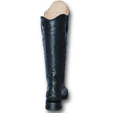 Tall Black Smooth Leather w/Shin Protection