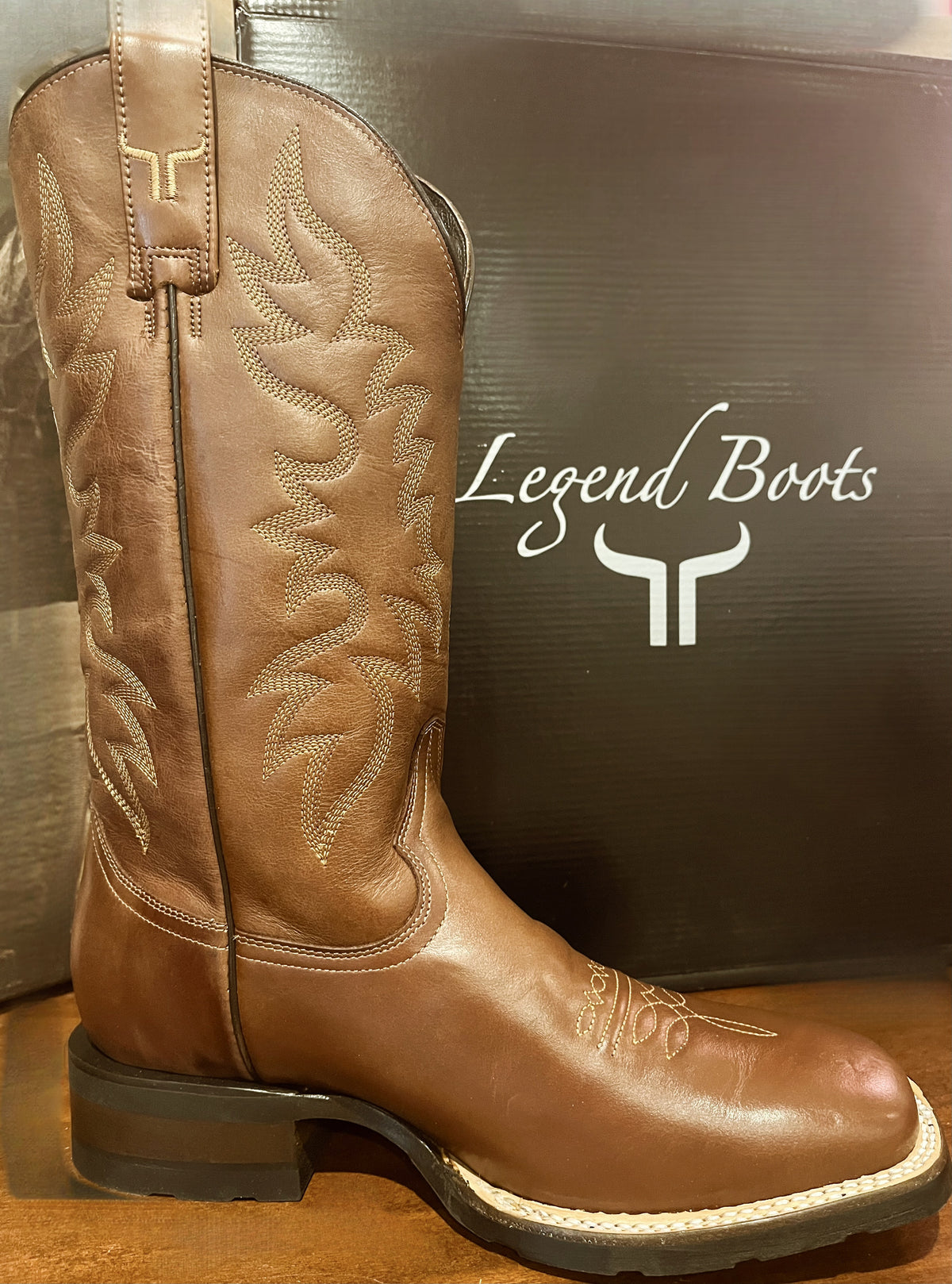 Men’s Cowboy Boot  – Smooth Cowhide –
