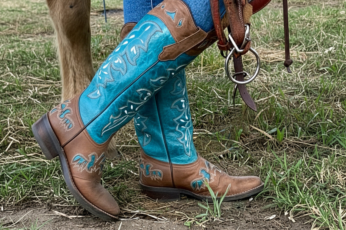 BUCKAROO IN DEEP TURQUOISE WITH XRD® SHIN PROTECTION