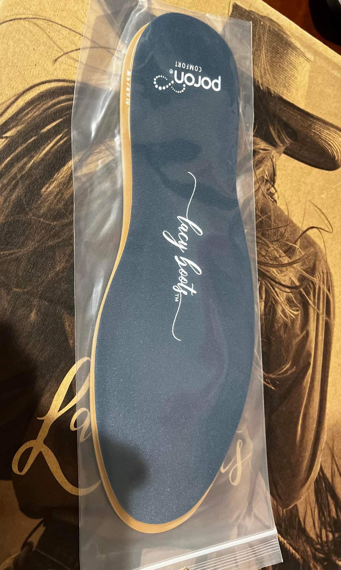 Poron Boot Insert for extra comfort
