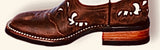 Tall Frost Style Buckaroo in Embossed Cream