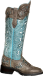 Turquoise w/shin protection