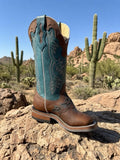 Jesse Short Smooth Leather Turquoise 🌻