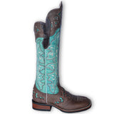 Frost Style Tall Buckaroo in Turquoise without Shin Guard