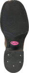 Tall Dark Brindle Hair-On w/shin protection